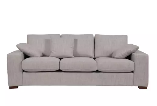 Диван Andrew Sofa большой китон серого цвета
