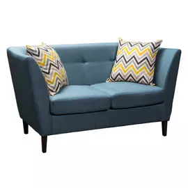 Диван авиньон сканди блю арт синего цвета