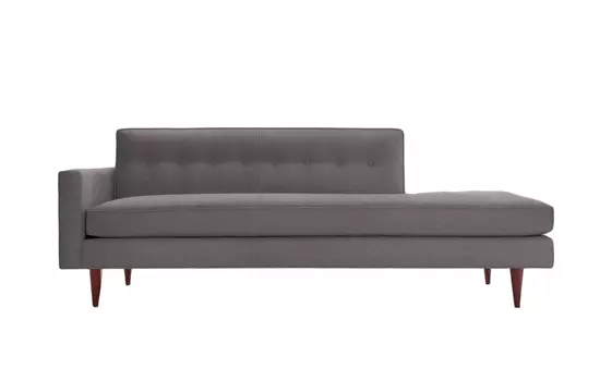 Диван Bantam Studio Sofa коричнево-серый микровелюр