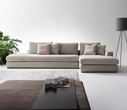 Диван Bijoux серого цвета