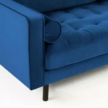 Диван Bogart с темно-синей обивкой