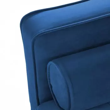 Диван Bogart с темно-синей обивкой