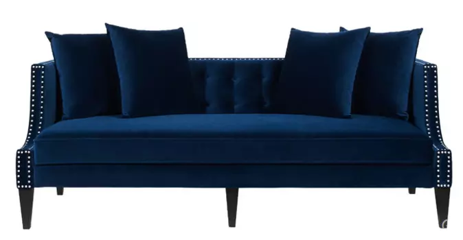Диван Caroline синего цвета