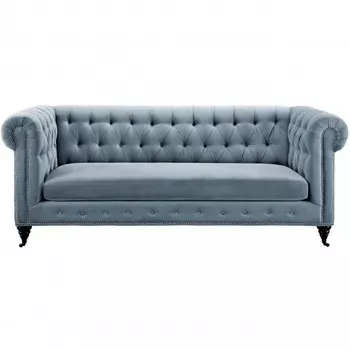 Диван четырехместный Holly серого цвета