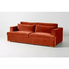 Диван Cube кирпичного цвета