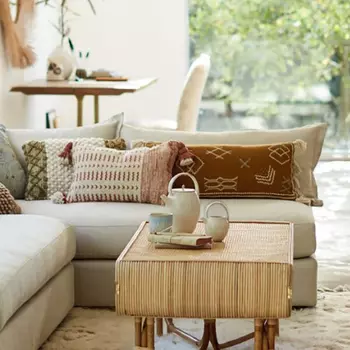 Диван Denver l-Shaped Dark Green зеленого цвета