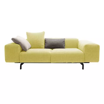 Диван двухместный Largo желтого цвета