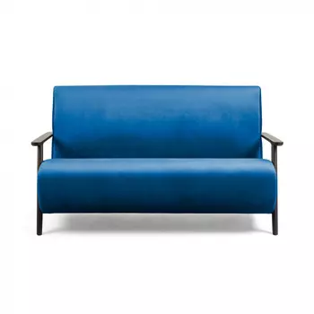 Диван двухместный Marthan темно-синего цвета