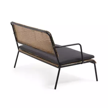 Диван двухместный Minha бежевого цвета