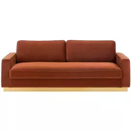 Диван Emonda красно-коричневого цвета