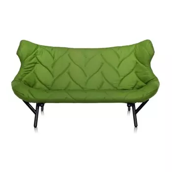 Диван Foliage зеленого цвета