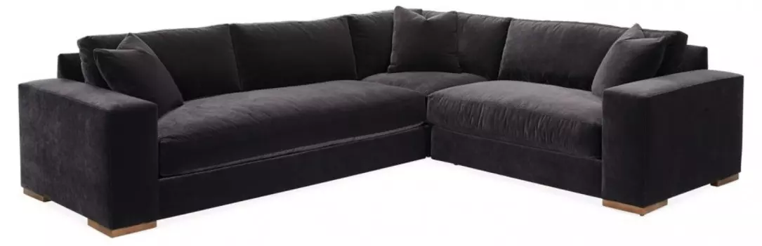 Диван Four серого цвета