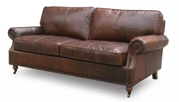 Диван фредерик коричневого цвета