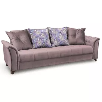 Диван-книжка ирис светло-фиолетового цвета