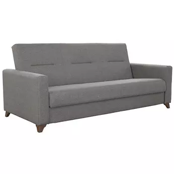 Диван-книжка нортон в обивке серого цвета