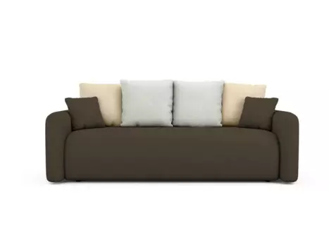 Диван-кровать Arti темно-коричневого цвета