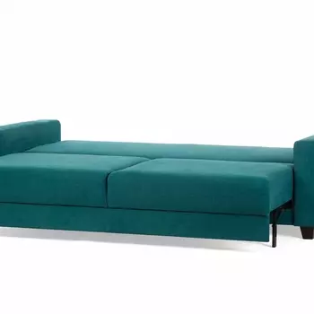 Диван-кровать Bari темно-бирюзового цвета