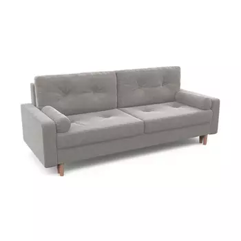 Диван-кровать дэн серого цвета