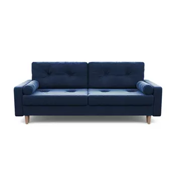 Диван-кровать дэн темно-синего цвета