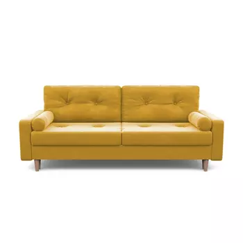 Диван-кровать дэн желтого цвета