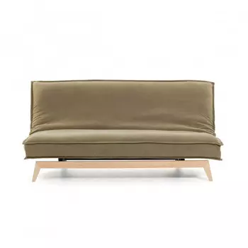 Диван-кровать Eveline коричневого цвета