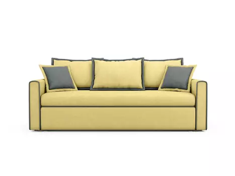 Диван-кровать Franz желтого цвета