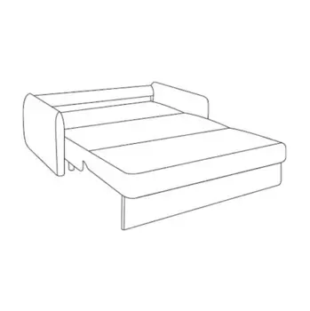 Диван-кровать кейн s бежевого цвета