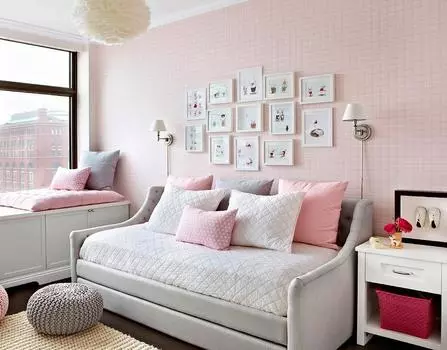 Диван-кровать Klick серого цвета