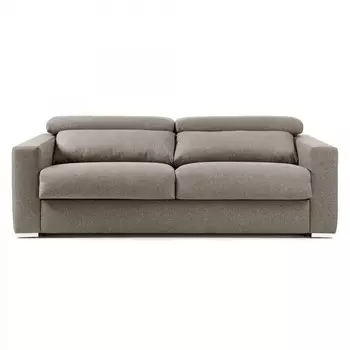 Диван-кровать Queen коричневого цвета