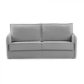 Диван-кровать Samsa с полиуретановым матрасом серого цвета