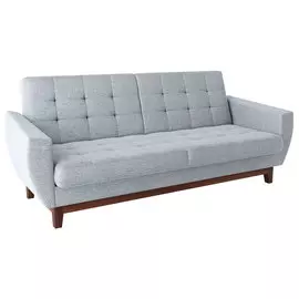 Диван-кровать сканди светло-серого цвета