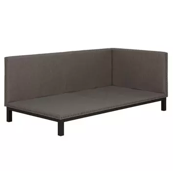 Диван-кровать Taliya серого цвета 90х200