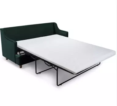 Диван-кровать видия двойной зеленого цвета