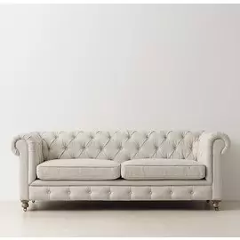 Диван Majestic Chester бежевого цвета