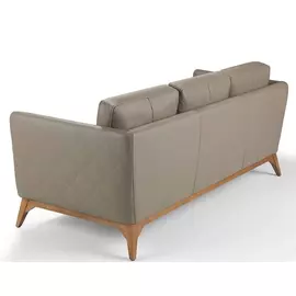 Диван Nobleza Piel серого цвета