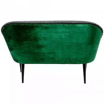 Диван «ночной сад / грин» с цветочным принтом