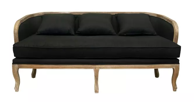 Диван Nora черного цвета