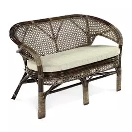 Диван пеланги из ротанга