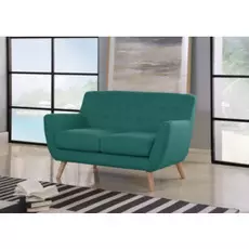 Диван Picasso двухместный сине-зеленого цвета