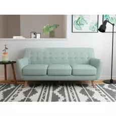 Диван Picasso трехместный бирюзового цвета