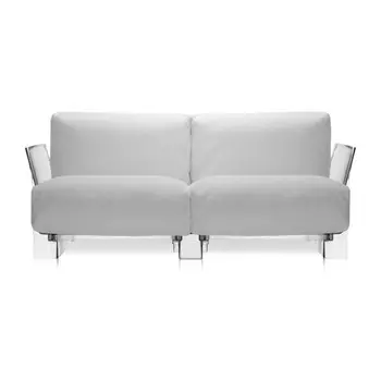 Диван Pop двухместный белого цвета