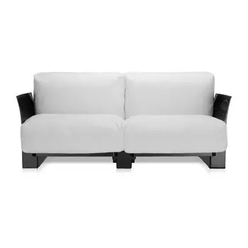 Диван Pop двухместный белого цвета