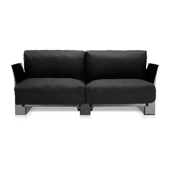 Диван Pop двухместный черного цвета