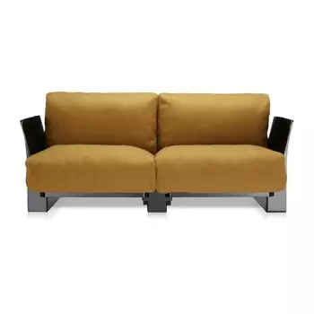 Диван Pop двухместный светло-коричневого цвета