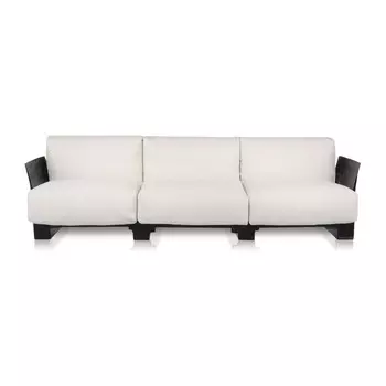 Диван Pop трехместный бежевого цвета