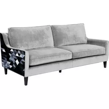 Диван Rainbow Silver серый