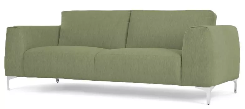 Диван Sandy хаки в ткани рогожка