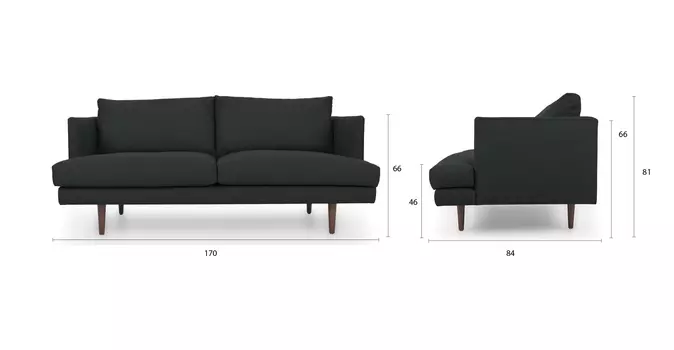 Диван стюарт m Black