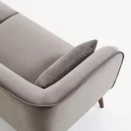 Диван трехместный Olost серого цвета