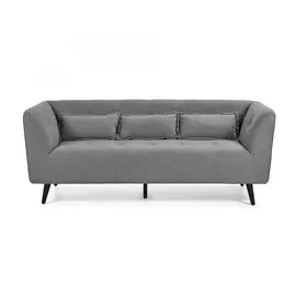Диван трехместный Saffron темно-серого цвета